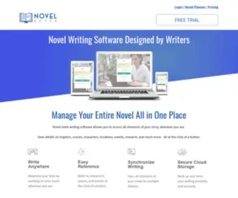 Novelsuite.com(Novel Planner and Checklist) Screenshot