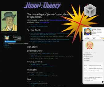 Noveltheory.com(Novel Theory) Screenshot