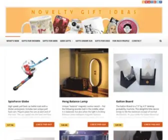Novelty-Gift-Ideas.com(Curious stuffs from Amazon) Screenshot