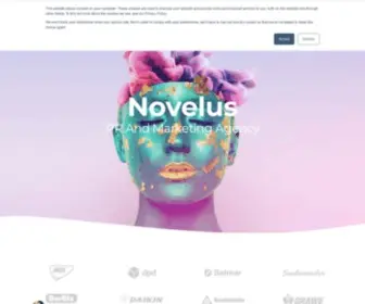 Novelus.eu(Agency Novelus) Screenshot
