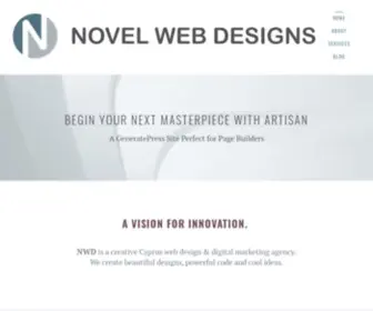 Novelwebdesigns.com(Just another WordPress site) Screenshot