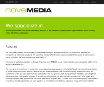 Novemedia.co.uk(Novemedia ltd) Screenshot