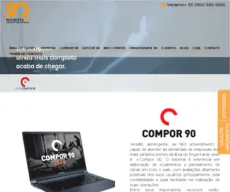 Noventa.com.br(90 TI) Screenshot