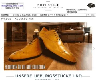 Novestige.com(Schuhe) Screenshot