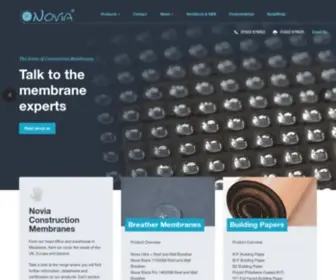 Novia.co.uk(Novia Ltd) Screenshot