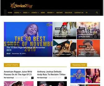 Novice2Star.com(Nigerian Afrobeat Songs) Screenshot
