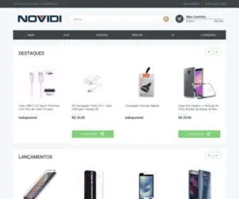 Novidi.com.br(Novidi) Screenshot