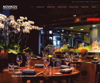 Novikovrestaurant.co.uk(Two beautiful restaurants) Screenshot