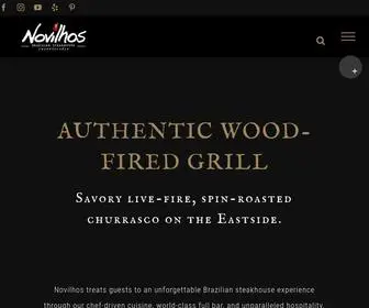 Novilhos.com(Novilhos Brazilian Steakhouse) Screenshot