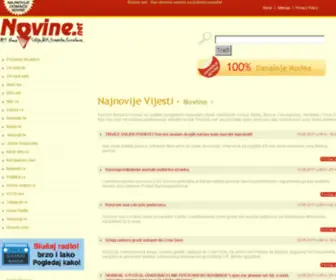 Novine.net(Novine net) Screenshot