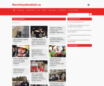 Novinkyaktualne.cz(Novinkyaktuálně.cz) Screenshot