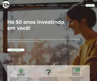 Novinvest.com.br(Corretora de Valores Mobiliários) Screenshot