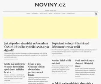 Noviny.cz(Rozcestník) Screenshot
