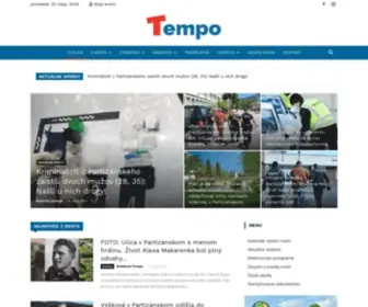 Novinytempo.sk(NOVINY TEMPO) Screenshot