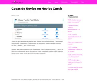 Novioscursis.com(Novios Cursis) Screenshot