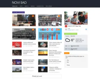 Novisad.com(Najnovije vesti) Screenshot