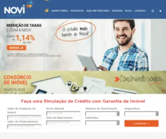 Novisolucoes.com.br(Faça Refinanciamento Imbiliário e Hipoteca de seu Imóvel) Screenshot