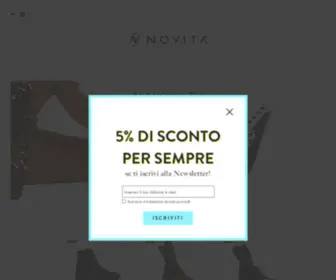 Novita.it(Negozio scarpe online) Screenshot