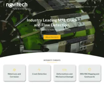 Novitechinc.com(Micron ILI Technology) Screenshot