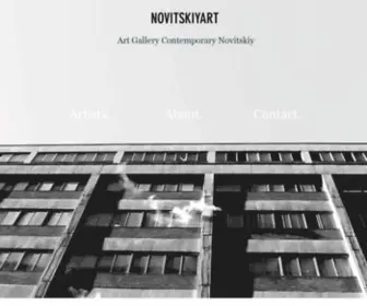 Novitskiyart.com(Novitskiyart) Screenshot