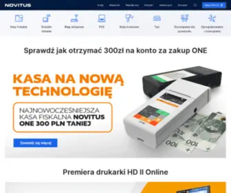 Novitus.pl(Drukarki i kasy fiskalne) Screenshot