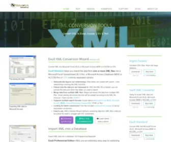 Novixys.com(Enterprise XML conversion tools) Screenshot
