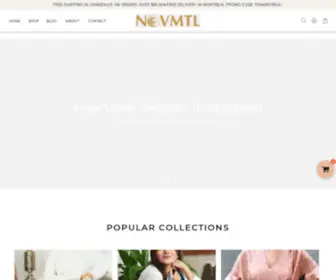 NovMtl.com(Socks, Clothing, Vintage, Home textile, handmade) Screenshot