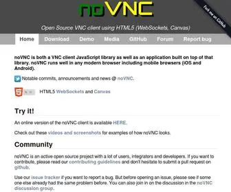 Novnc.com(Novnc) Screenshot