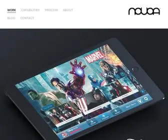 Novoamedia.com(Branding, Apps, Websites, UX/UI and more) Screenshot