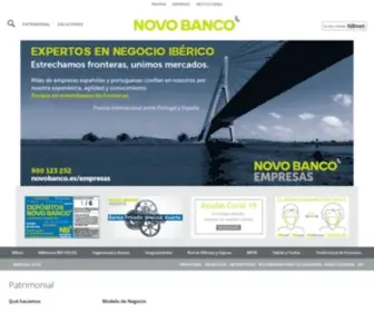 Novobanco.es(Novo Banco) Screenshot