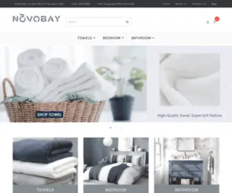 Novobay.com.au(Towels for Sale) Screenshot