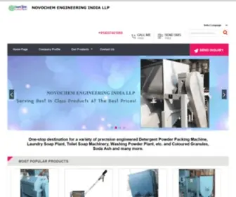 Novochemindia.com(NOVOCHEM ENGINEERING INDIA LLP) Screenshot