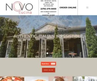 Novocucina.com(Novo Cucina) Screenshot