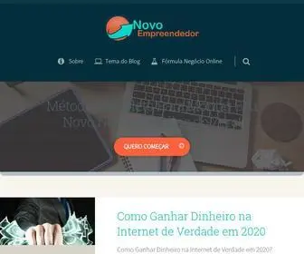 Novoempreendedor.com(Novo Empreendedor) Screenshot