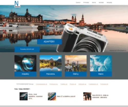 Novoflex.sk(3D foto) Screenshot