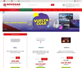 Novogar.com.ar(Comprá electrodomésticos online) Screenshot