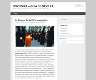 Novoguia.es(Guia de ocio y cultura de Sevilla) Screenshot