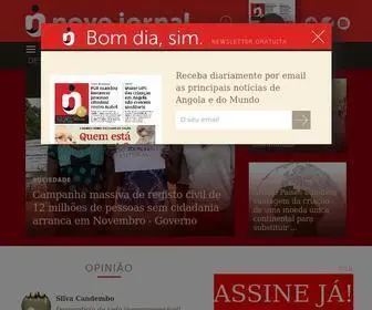 Novojornal.co.ao(Novo Jornal) Screenshot