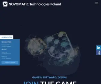 Novomatic-Tech.com(NOVOMATIC Poland) Screenshot