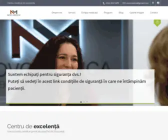 Novomedica.ro(Centru de excelenta) Screenshot