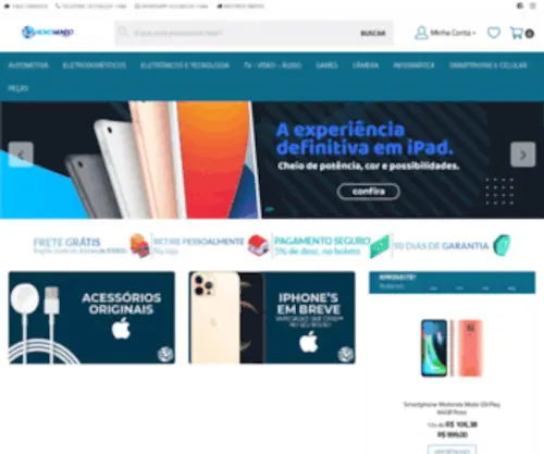 Novomundoshop.com.br(Novo Mundo Shop) Screenshot