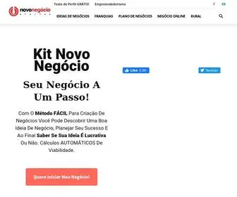 Novonegocio.com.br(Novo Negócio) Screenshot