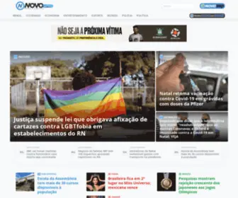 Novonoticias.com.br(NOVO Notícias) Screenshot