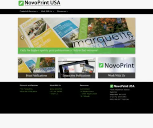 Novoprint.com(NovoPrint USA) Screenshot