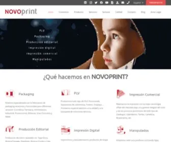 Novoprint.es(Artes gráficas) Screenshot