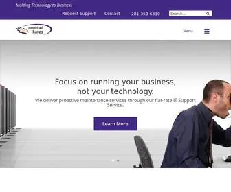 Novosadhayes.com(Managed IT Services) Screenshot