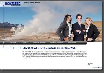 Novosec.com(NOVOSEC AG) Screenshot