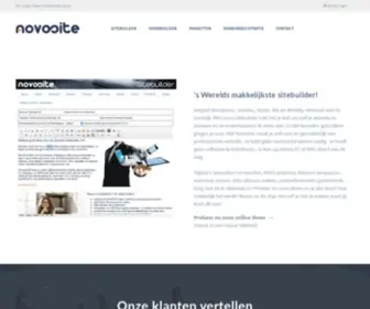 Novosite.nl(De makkelijkste sitebuilder) Screenshot