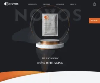 Novoslabs.com(NOVOS develops science) Screenshot