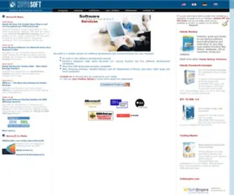 Novosoft-US.com(Custom software development services) Screenshot